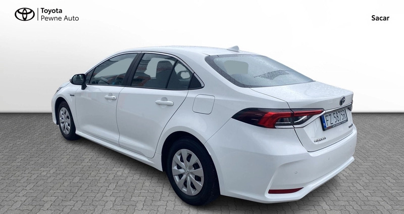 Toyota Corolla cena 74900 przebieg: 109500, rok produkcji 2021 z Byczyna małe 137